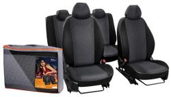 AIRLINE ACCS-L-63 Чехлы для Outlander (18-) "Лима", 13 пред., задн.спин.1/3, жаккард-кожзам, черн.