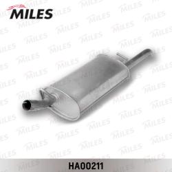 HA00211 Глушитель OPEL VECTRA A 1.4/1.6/1.8/1.7D/TD 88-95(HATCH.)