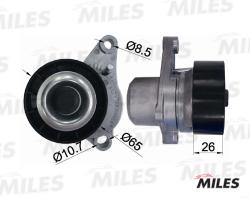 AG00303 Натяжитель ремня приводного CITROEN C2/C3/C4/PEUGEOT 307 1.4/1.6