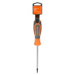 Отвертка TORX TX15x100мм, магнитный наконечник, пласт.подвес (ATBX007)