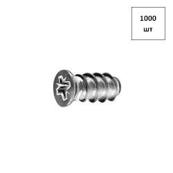 ЕВРО-винт потай.гол. D7.2 6.3х11 PZ оц. 1000шт FORTLUFT sts021309