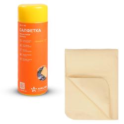 Салфетка замша ультра синтетическая ULTRA CHAMOIS в тубе (66*43 см) (AB-C-04)