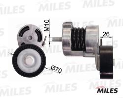 Натяжитель ремня приводного BMW E46/E90/E83 1.6-2.0 AG00044