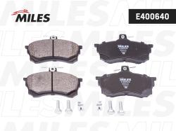 E400640 Колодки тормозные MITSUBISHI CARISMA 1.6-1.9D 95-06 передние LowMetallic
