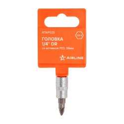 Головка 1/4" со вставкой PZ2, L=38мм (ATAP023)