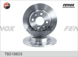 Диск тормозной LADA 2108/2109/21099 передний TB2108O3