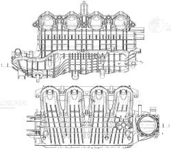 LUZAR LIM 1801 Коллектор впускной для а/м VW Tiguan (16-)/Skoda Octavia (12-) 1.4T [CZDA,CZEA]