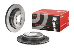 Диск тормозной задн. с УФ покрытием BMW 5 (E39) 11/95-06/03 / BMW 5 Touring (E39) 09/96-05/04 09.6841.11