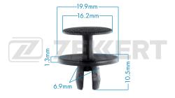 Клипса крепёжная BMW (миним. кол-во заказа 10 шт) be-2340