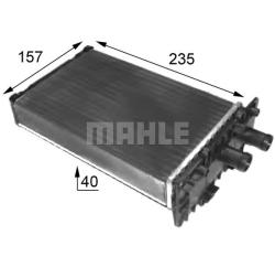 Радиатор отопителя VW T4 1.9D-2.8D 90-03 AH 48 000S