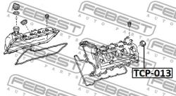 Кольцо уплотнит.форсунки TOYOTA LAND CRUISER 200 07- TCP-013