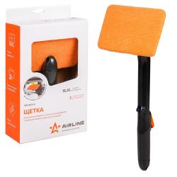 Щетка для мытья лобового стекла из микрофибры с распылителем и сменной насадкой (15*10 см) (ABGN004)