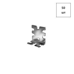 Кронштейн металлический угловой универсальный, оц., ( 60*60 ) 50шт FORTLUFT sts031679