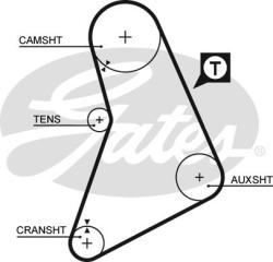 Ремень ГРМ MITSUBISHI / FORD 1.6-2.0 85-93 (122x19) 5069