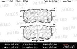 E110011 Колодки торм. HYUNDAI GETZ/SANTA FE/SONATA/TUCSON/KIA SPORTAGE зад. SemiMetallic