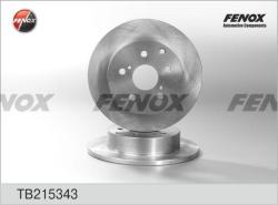 Диск тормозной TOYOTA RAV 4 III 06- задний D 281мм. TB215343