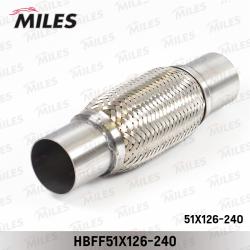 HBFF51X126-240 Труба гофрированная универсальная 51X240 (126-240) усиленная