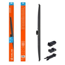 Щетка стеклоочистителя зимняя 530мм (21") 4 адаптера (AWB-W-530)