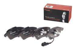 P 85 075 Колодки тормозные AUDI A3/VOLKSWAGEN G5/PASSAT 06>/TOURAN 03>06/CADDY 04> пер.