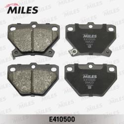 E410500 Колодки торм. TOYOTA CELICA 99-/COROLLA 00-/PRIUS 00-/YARIS 99- зад. LowMetallic
