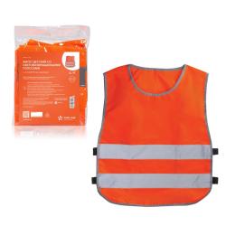 AIRLINE ARW-CV-03 Жилет детский со световозвращающими полосами, р. 30-34 (58*51 см), оранжевый