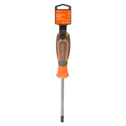 Отвертка TORX TX40x100мм, магнитный наконечник, пласт.подвес (ATBX012)