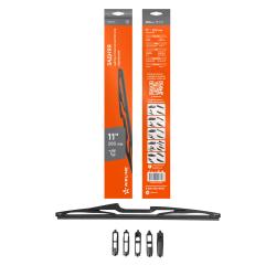 Щетка стеклооч задняя универс каркас 280мм (11") 5 адаптеров (AWB-RK-275)