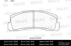 Колодки тормозные CHEVROLET NIVA/ ВАЗ 2121 передние SemiMetallic E100392