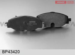 BP43420 Колодки тормозные AUDI A3/SKODA OCTAVIA/VW GOLF 12-/PASSAT 14- передние