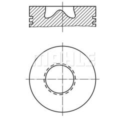 Поршень в комплекте 0150400