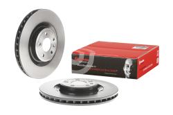 Диск тормозной AUDI A4 08-/A5 07-/Q5 08- передний вент.D 345мм. 09.B039.11