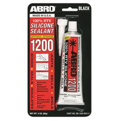 ABRO Герметик силиконовый черный (85 г) США SS-1200-BLK-3