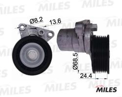 AG00294 Натяжитель ремня приводного FORD MONDEO/TRANSIT/VOLVO S80 1.8-2.3