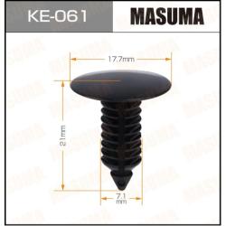 Клипса автомобильная (автокрепеж) MASUMA    061-KE  [уп.50] KE061