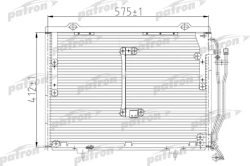 PRS1084 Радиатор кондиционера