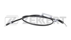 Трос стояночного тормоза левый Kia Cerato 01- Carens I II 00- Spectra 04- Shuma I II 98- bz-1029