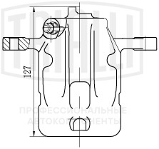 Суппорт торм. для а/м Hyundai Tucson I (04-)/Kia Sportage II (04-) зад. прав. d=34мм (CF 203602)
