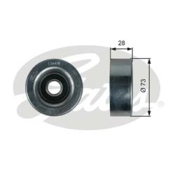 Ролик ремня приводного MAZDA 2/3 1.3-1.6 03- T36418