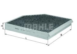 Фильтр салона AUDI A6/A8 10- угольный CareMetix LAO667