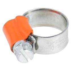 Хомут 10-16/9,7мм, червячный PRO, усиленный, W1(оцинк.), 1 шт. (AHC-S-03)