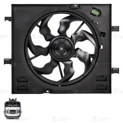 Э/вентилятор охл. для а/м Geely Atlas (16-) 1.8T/2.0i/2.4i (с кожухом и резист.) (LFK 3013)