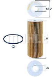 Фильтр масляный VAG A4/A6/OCTAVIA/G4/PASSAT/SHARAN 1.9D-2.5D/FORD GALAXY 1.9D OX143D