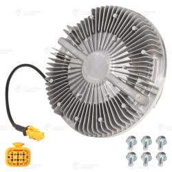 Муфта вязкост. для а/м MAN TGA (02-)/TGS/TGX (07-) (эл.упр, 6 конт., без крыл.) d 247 мм. (LMC 1203)