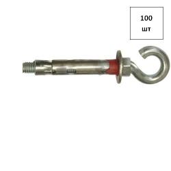 Анкерный болт с крюком 8х40 оц. 100шт FORTLUFT sts028589