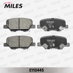 E110445 Колодки тормозные MAZDA 6 12-/MITSUBISHI OUTLANDER 12- задние SemiMetallic