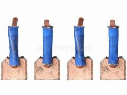 Щетка генератора/стартера 4 шт. MMC COLT/GALANT/L200/LANCER/PAJERO/NISSAN ALMERA/LAUREL/PATROL/SUNNY