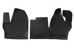 AIRLINE ACM-PS-75 Ковры для ГАЗель NEXT (16-) (КПП на панели), передние 2 шт., выс. борт, ТЭП, черн.