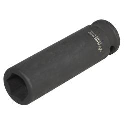 Головка ударная торцевая 3/8"DR шестигранная глубокая 12мм, L=65мм (ATAS325)