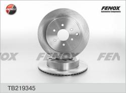 Диск тормозной NISSAN PATHFINDER 05-/NAVARA 05- задний TB219345