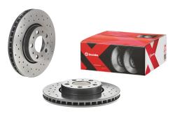 Диск тормозной передн. серии Brembo Xtra VOLVO S60 I 07/00-04/10 / VOLVO S80 I (TS  XY) 05/98-02/08  09.8633.1x